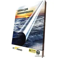 Пленка для ламинирования Starbind 216x303 мм 100 мкм 100 шт (глянцевая)