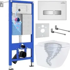 Инсталляция с унитазом подвесным Roxen StounFix Dual Fresh 968395