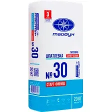 Шпатлевка Тайфун Мастер 30, 20 кг