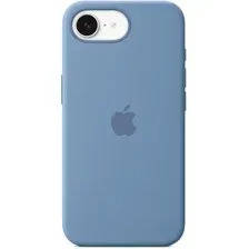 Чехол для телефона Apple Silicone Case для iPhone 16e (голубой)