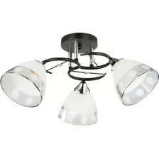 Потолочный светильник Mirastyle WX-6116/3 BK+CR
