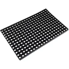 Придверный коврик Vortex 50x100 20098 (черный)