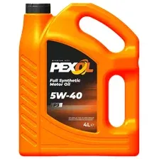Моторное масло PEXOL P3 5W40PX078 5W-40 синтетическое 4 л