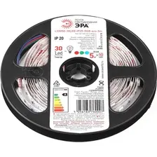Светодиодная лента ЭРА LS5050-7,2-30-12-RGB-IP20-1year-5m