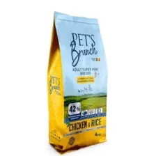 Сухой корм для собак Pet's Brunch Adult Super Mini Breeds с курицей (4кг)