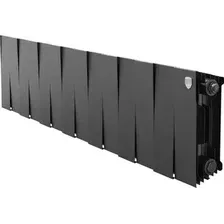 Биметаллический радиатор Royal Thermo PianoForte 200 Черный- 14 секций