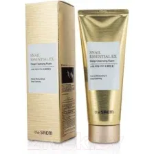 Пенка для умывания The Saem Snail Essential EX Wrinkle Solution Deep Cleansing Foam (150г)