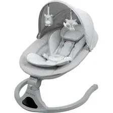 Детский шезлонг Amarobaby Funny Swing / AB24-22FUN/11 (серый)