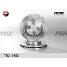 Тормозной диск FENOX TB217652 вентилируемый , передняя ось