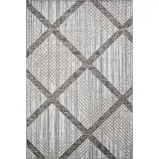Ковер для жилой комнаты Merinos Sierra F351-STAN-CREAM-BLUE (1x2)