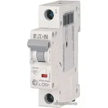Выключатель автоматический Eaton HL-C501 1P 50A C 4.5кA 1M 194736