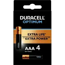 Батарейка DURACELL Optimum LR03/MX2400 4BP 4шт