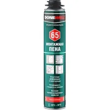 Пена монтажная Donewell 65 DPP10U65 Профессиональная всесезонная