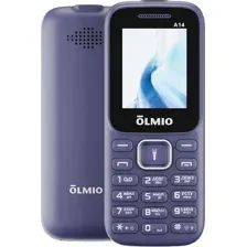 Кнопочный телефон Olmio A14 (синий)