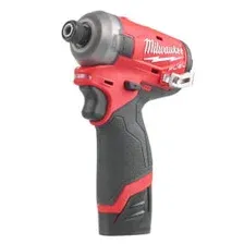 Винтовёрт ударный аккумуляторный Milwaukee M12 FQID-202X FUEL SURGE (Li-Ion2Ач)