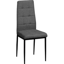 Стул Mio Tesoro Джия DC-060KD (темно-серый/черный)