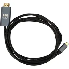 Кабель Rexant USB Type-C - HDMI 17-6402 (2 м, черный)