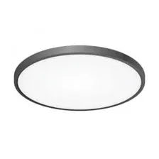Светильник потолочный CL738401V 40Вт круг черный Бейсик Citilux