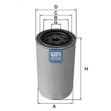 Фильтр масляный UFI 23.130.03 MB W201/W124/W126 1.8-3.0 82-95