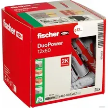 Дюбель универсальный Fischer DuoPower 12 x 60 538253 (25 шт)
