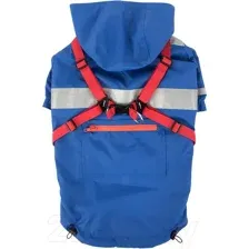 Дождевик для животных Puppia Wilderness / PLRA-JM9320-RB-M (M, синий)