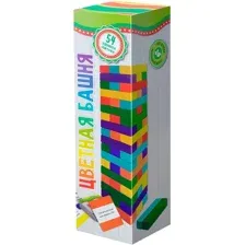 Настольная игра Нескучные игры Цветная башня 8531