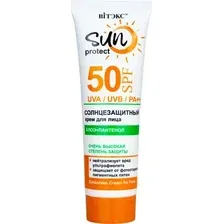 Крем солнцезащитный Витэкс Sun Protect Солнцезащитный SPF50 (50мл)