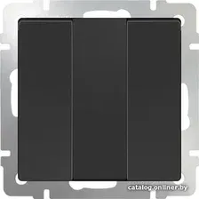 Выключатель Werkel WL08-SW-3G (черный)
