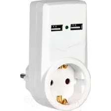 Розетка IEK WTP10-16-01-ZKU-K01