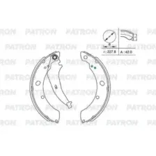 Колодки барабанные к-кт PATRON PSP015