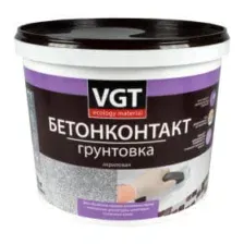 Грунтовка VGT ВД-АК-0301 Бетонконтакт (8кг, белый)