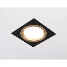 Точечный светильник Ambrella TN51918 BK/GD (черный/золото)