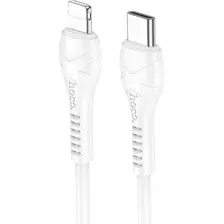 Кабель Hoco X37 USB Type-С - Lightning (1м, белый)