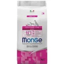 Сухой корм для собак Monge Daily Line Extra Small с курицей (3 кг)