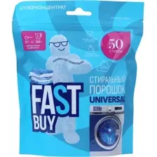 Порошок стиральный FASTBUY Pure Universal суперконцентрат 650г
