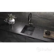 Кухонная мойка ZorG Zerox 38 U / IF PVD Gunblack