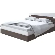 Кровать PROxSON Milton 160x190 (белый/ясень шимо темный)
