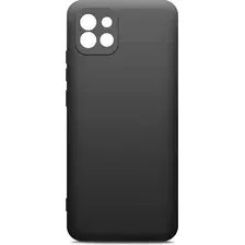 Чехол для телефона BoraSCO Microfiber Case для Samsung Galaxy A03 70094 (черный)