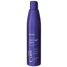 Шампунь для волос Estel Curex Color Intense чистый цвет для холодных оттенков блонд 300мл
