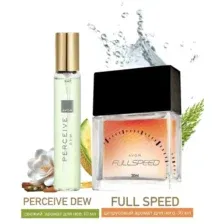 Avon  Туалетная вода Full Speed для него, 30 мл + Туалетная вода Perceive Dew для нее, 10 мл