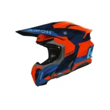 Мотошлем Airoh Twist 3 Fancy TW3F18-XS (XS, оранжевый/синий глянец)