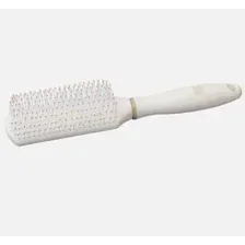 DEWAL/ Дюваль Щетка Dewal Beauty серия "Крем брюле" с пластиковым штифтом, квадратная