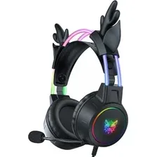 Наушники Onikuma X15 Pro Deer Ears (черный)