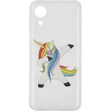 Чехол для телефона BoraSCO ArtWorks для Samsung Galaxy A03 Core 51372 (прозрачный/рисунок)