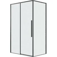 Душевой уголок Grossman Galaxy 110х100х195 120.K33.01.1110.21.02 (черный матовый/шиншилла стекло)
