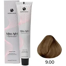Крем-краска Adricoco Miss Adri 9.00 (100мл, очень светлый блонд интенсивный)