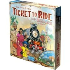 Ticket to Ride. Индия и Швейцария (дополнение)