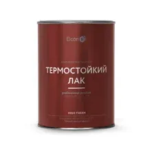 Лак кремнийорганический термостойкий ELCON High Therm бесцветный 1 л