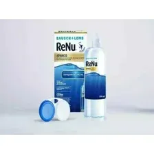 Раствор универсальный ReNu Advanced по уходу за мягкими контактными линзами в комплекте с контейнером для хранения контактных линз, 360мл