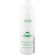 Окислитель Kapous Professional ActiOx эмульсия с экстрактом женьшеня и протеинами 1,5% 1 л